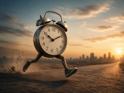 Time runs away